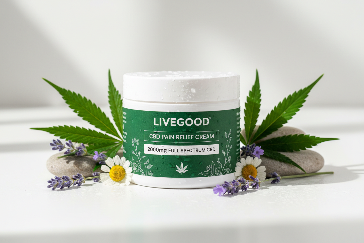LiveGood CBD Pain Relief Cream
