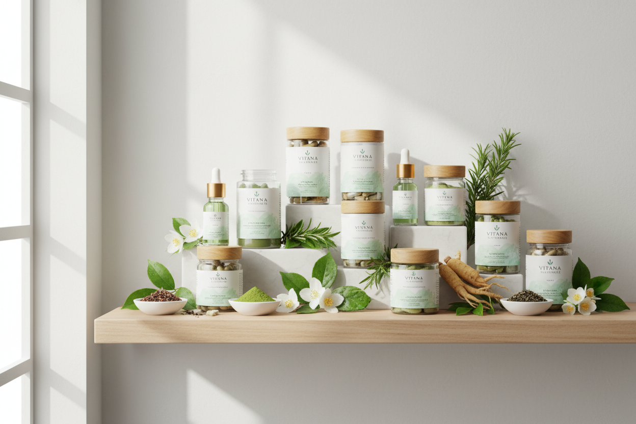 LiveGood Wellness Product Display